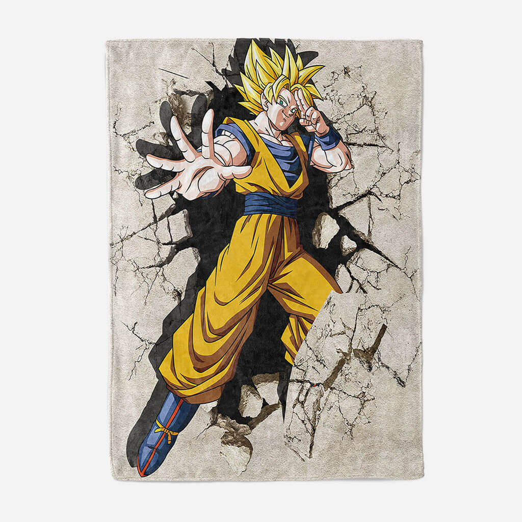 Anime Dragon Ball Super Blanket 990 Anime Dragon Ball Super Blanket 990