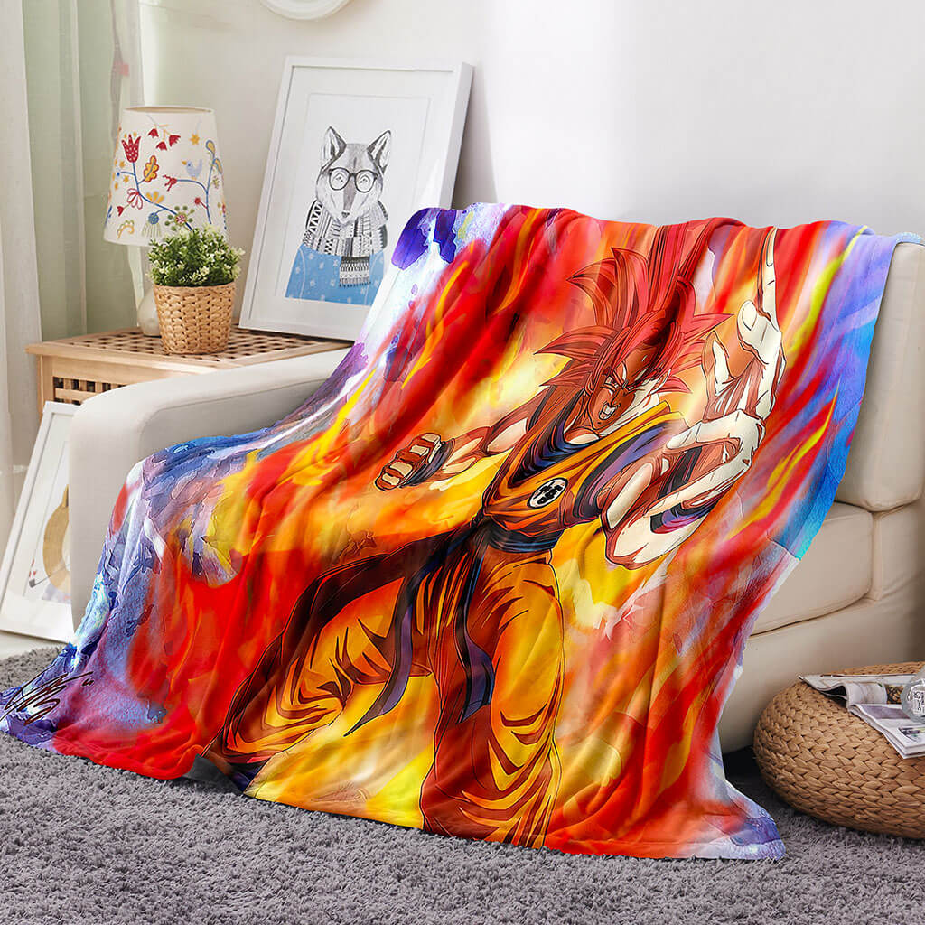 Anime Dragon Ball Super Blanket 741 Anime Dragon Ball Super Blanket 741