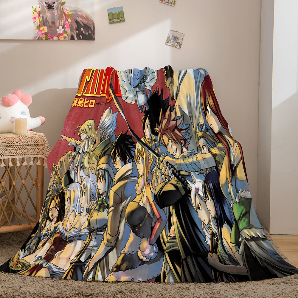 Anime Fairy Tail Blanket 600 Anime Fairy Tail Blanket 600
