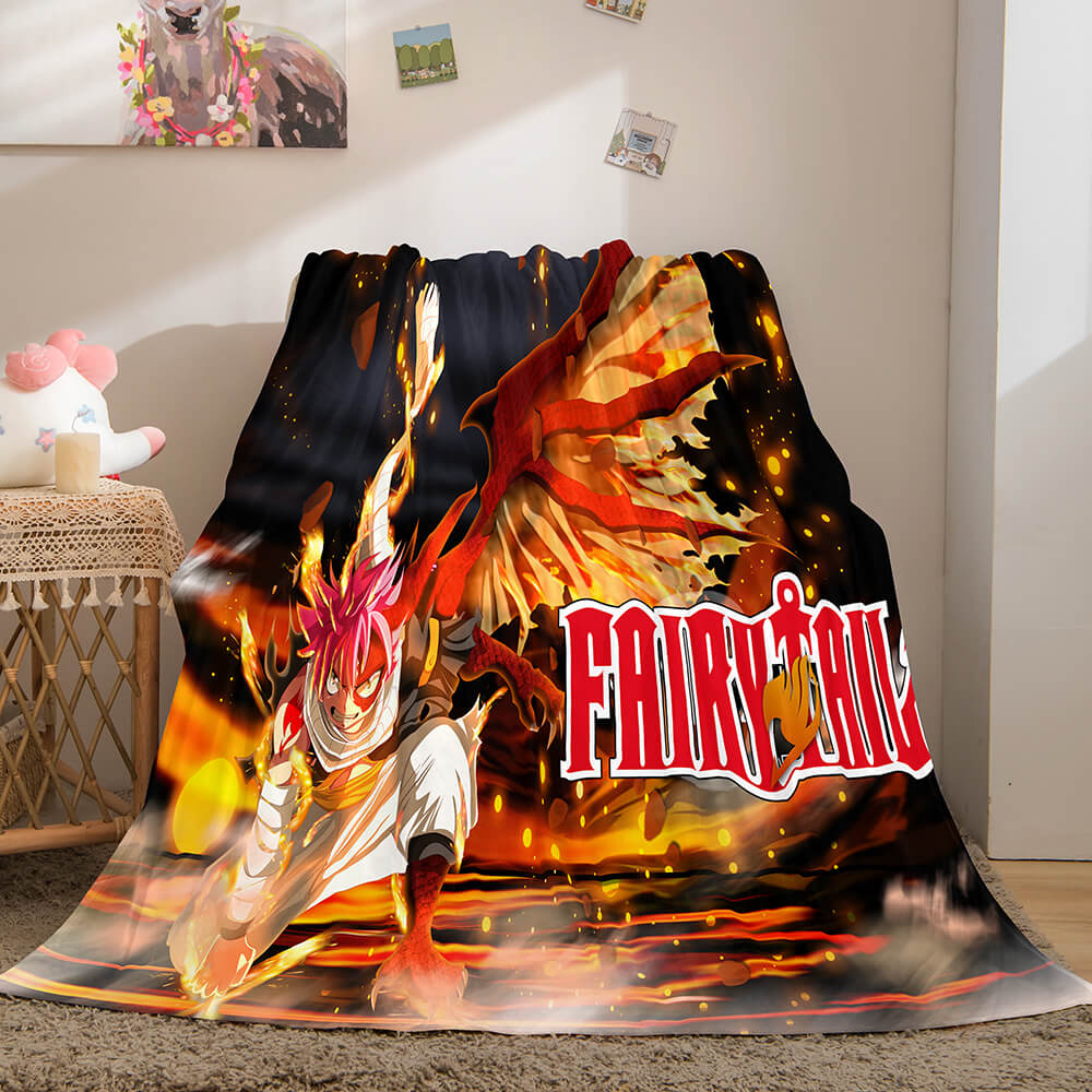 Anime Fairy Tail Blanket 547 Anime Fairy Tail Blanket 547