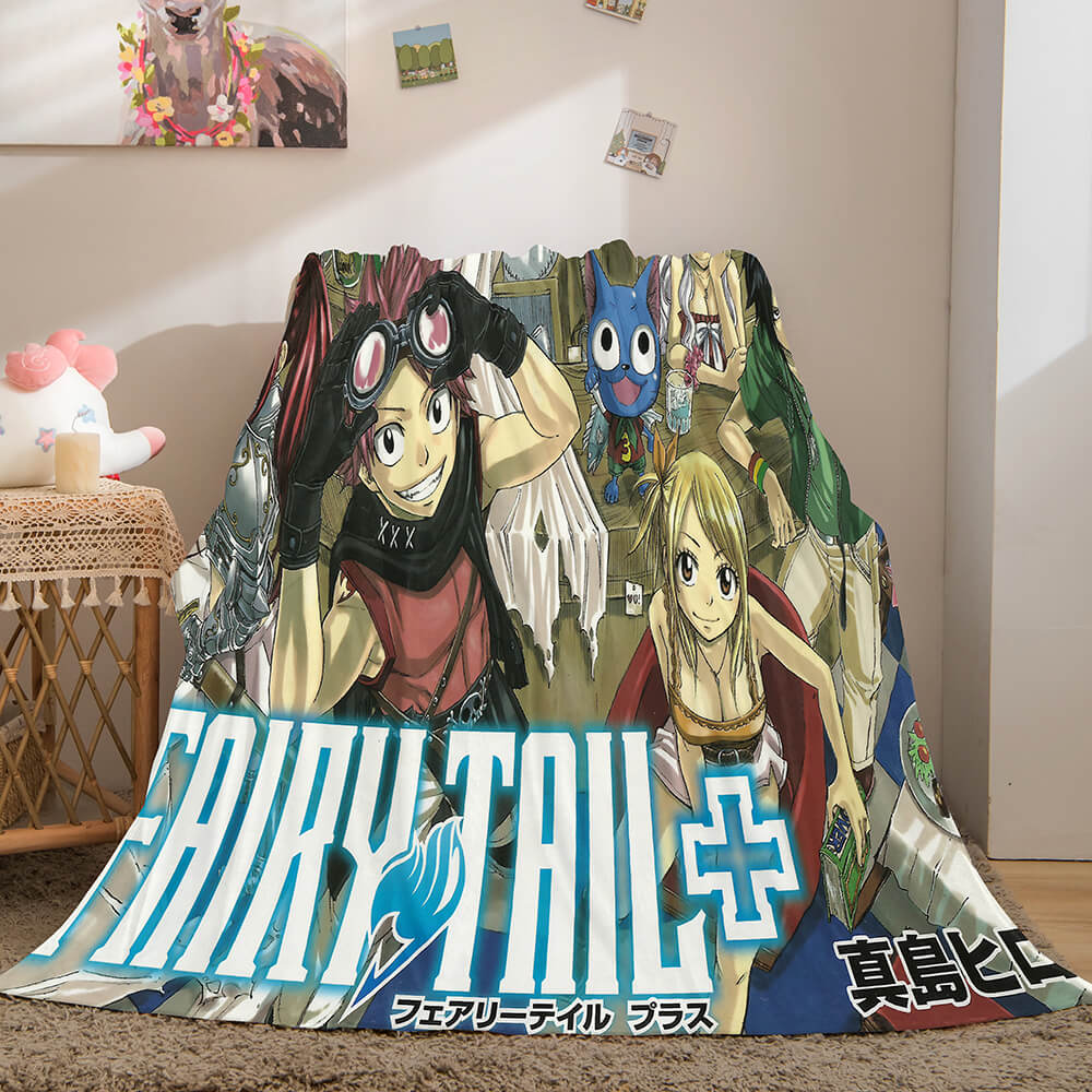 Anime Fairy Tail Blanket 896 Anime Fairy Tail Blanket 896