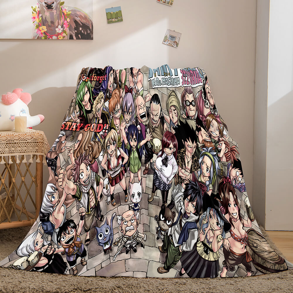 Anime Fairy Tail Blanket 207 Anime Fairy Tail Blanket 207