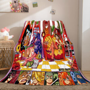 Anime ONE PIECE Cosplay Blanket 641