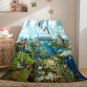Anime ONE PIECE Cosplay Soft Blanket 786