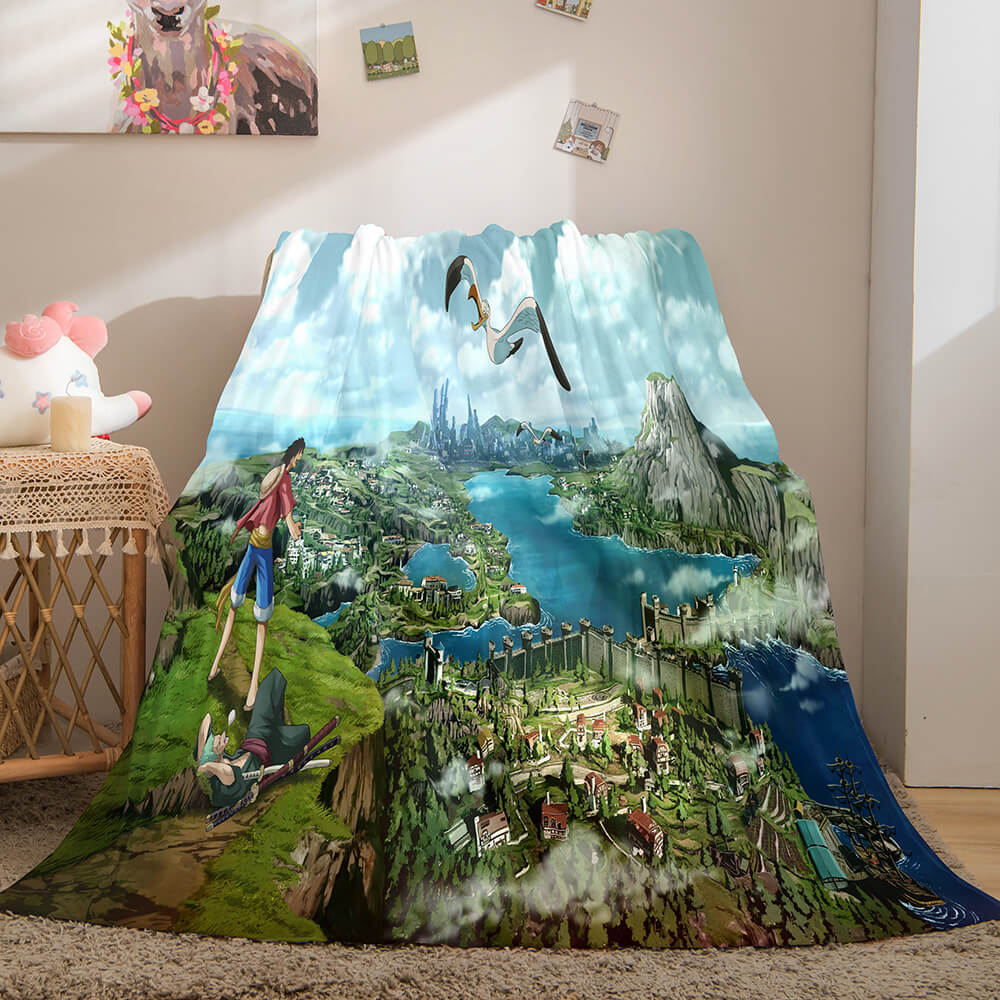 Anime ONE PIECE Cosplay Soft Blanket 786 Anime ONE PIECE Cosplay Soft Blanket 786