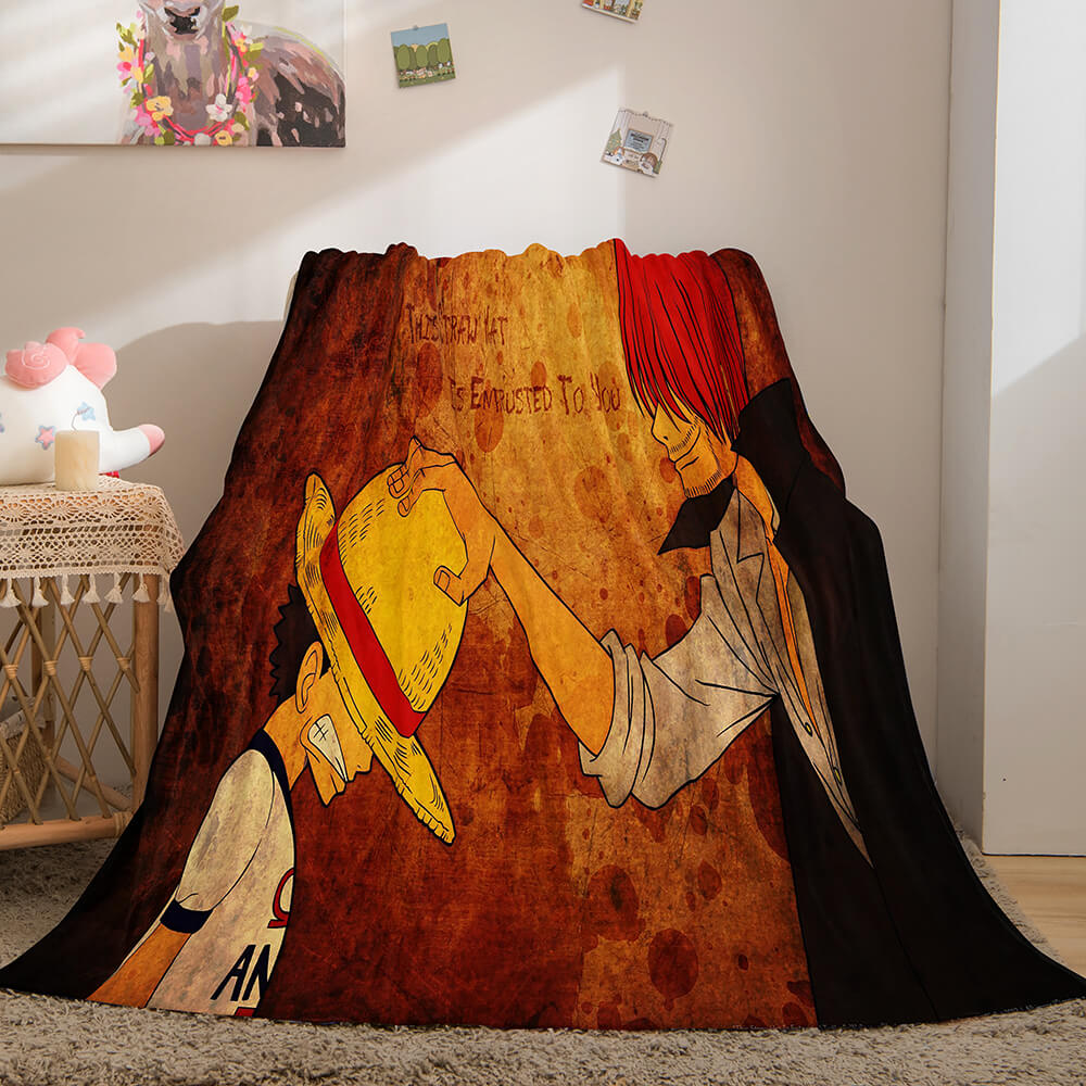 Anime ONE PIECE Cosplay Soft Blanket 269 Anime ONE PIECE Cosplay Soft Blanket 269