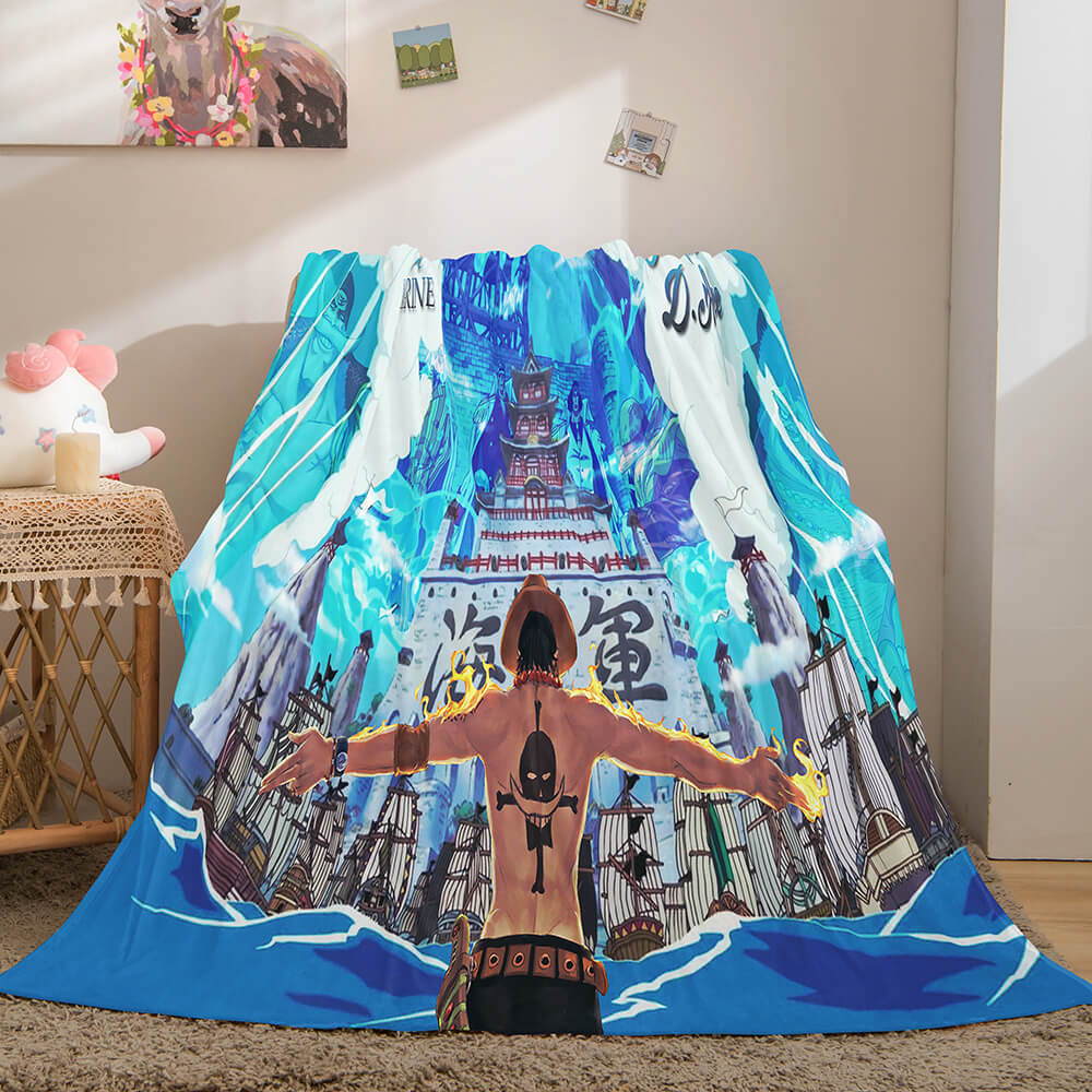 Anime ONE PIECE Cosplay Soft Blanket 277 Anime ONE PIECE Cosplay Soft Blanket 277