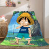 Anime ONE PIECE Cosplay Soft Blanket 362