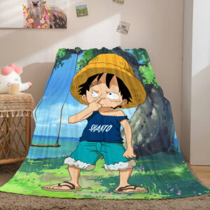 Anime ONE PIECE Cosplay Soft Blanket 362