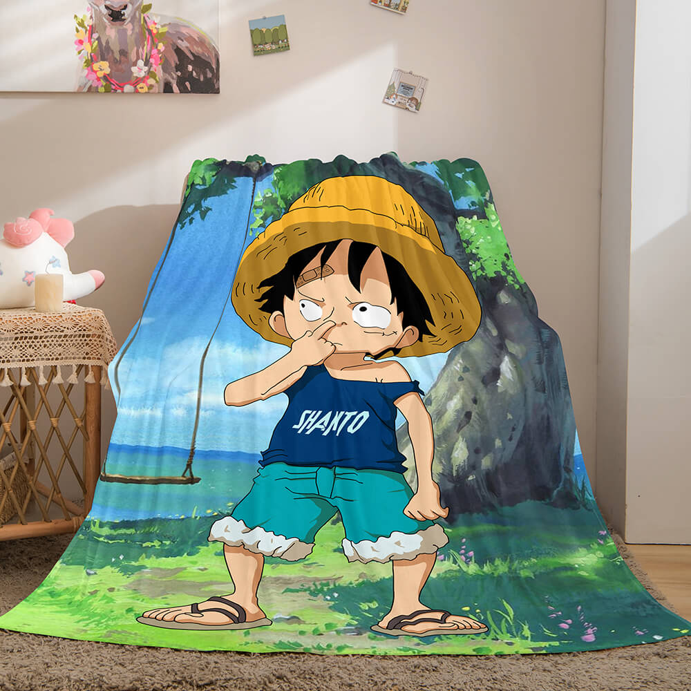 Anime ONE PIECE Cosplay Soft Blanket 362 Anime ONE PIECE Cosplay Soft Blanket 362