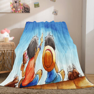 Anime ONE PIECE Cosplay Soft Blanket 672
