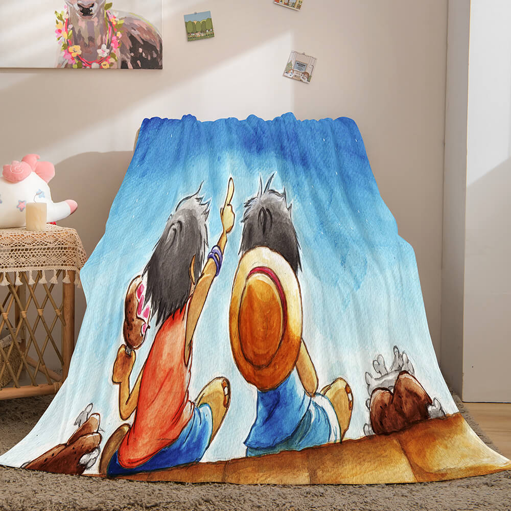 Anime ONE PIECE Cosplay Soft Blanket 672 Anime ONE PIECE Cosplay Soft Blanket 672