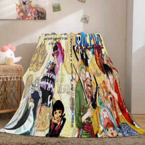 Anime ONE PIECE Cosplay Soft Blanket 183