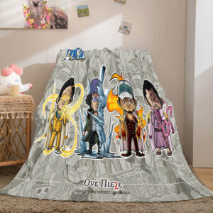 Anime ONE PIECE Cosplay Soft Blanket 396