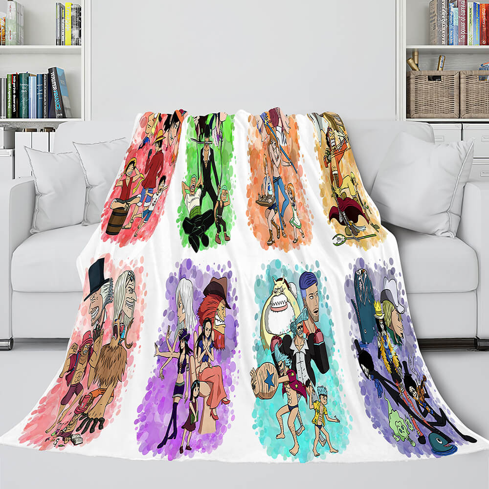 Anime ONE PIECE Throw Blanket 553 Anime ONE PIECE Throw Blanket 553