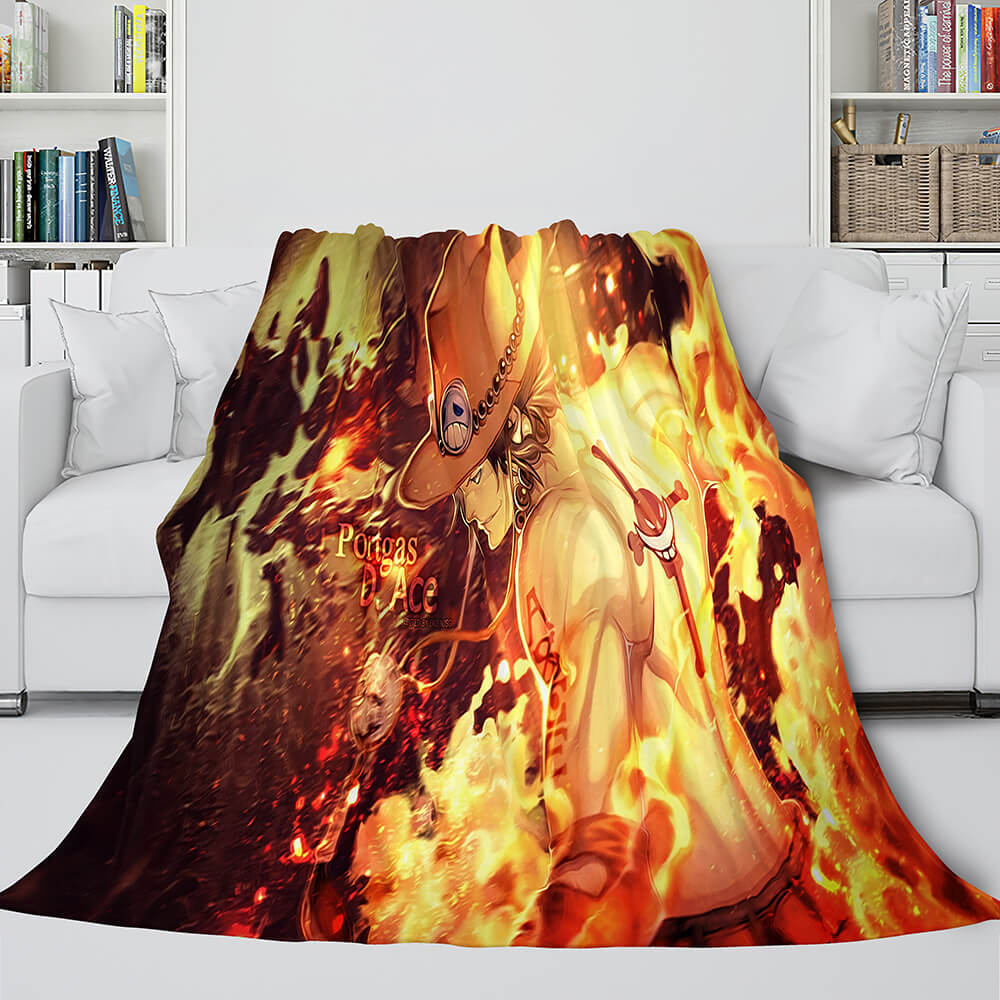 Anime ONE PIECE Throw Blanket 725 Anime ONE PIECE Throw Blanket 725