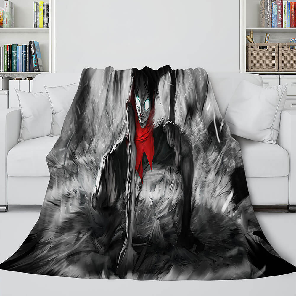 Anime ONE PIECE Throw Blanket 412 Anime ONE PIECE Throw Blanket 412