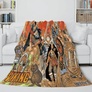 Anime One Piece Straw Hat Pirates Super Soft Blanket 696