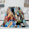 Anime One Piece Straw Hat Pirates Super Soft Blanket 622