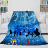 Anime One Piece Straw Hat Pirates Super Soft Blanket 532