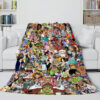 Anime One Piece Straw Hat Pirates Super Soft Blanket 760
