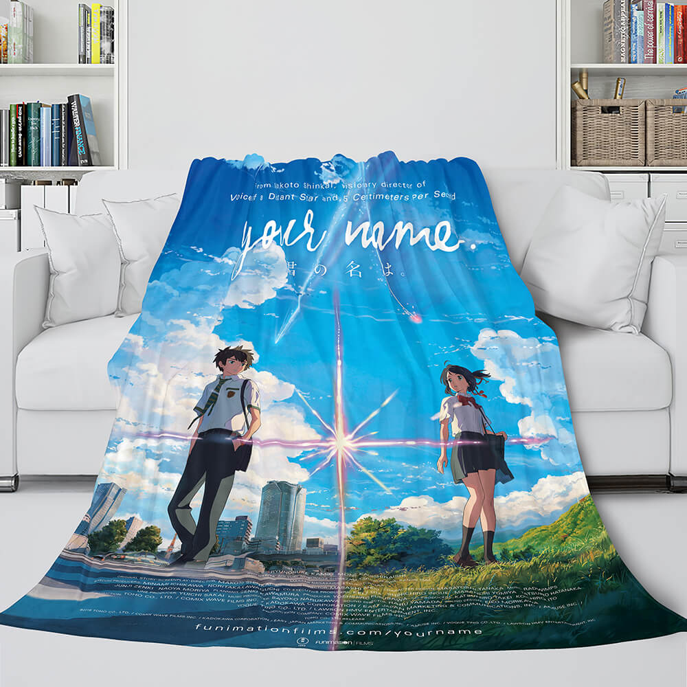 Anime Your Name Cosplay Blanket 654 Anime Your Name Cosplay Blanket 654
