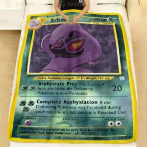 Arbok Pokemon Blanket