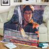 Attack On Titan Battle Stance Jean Sherpa Blanket