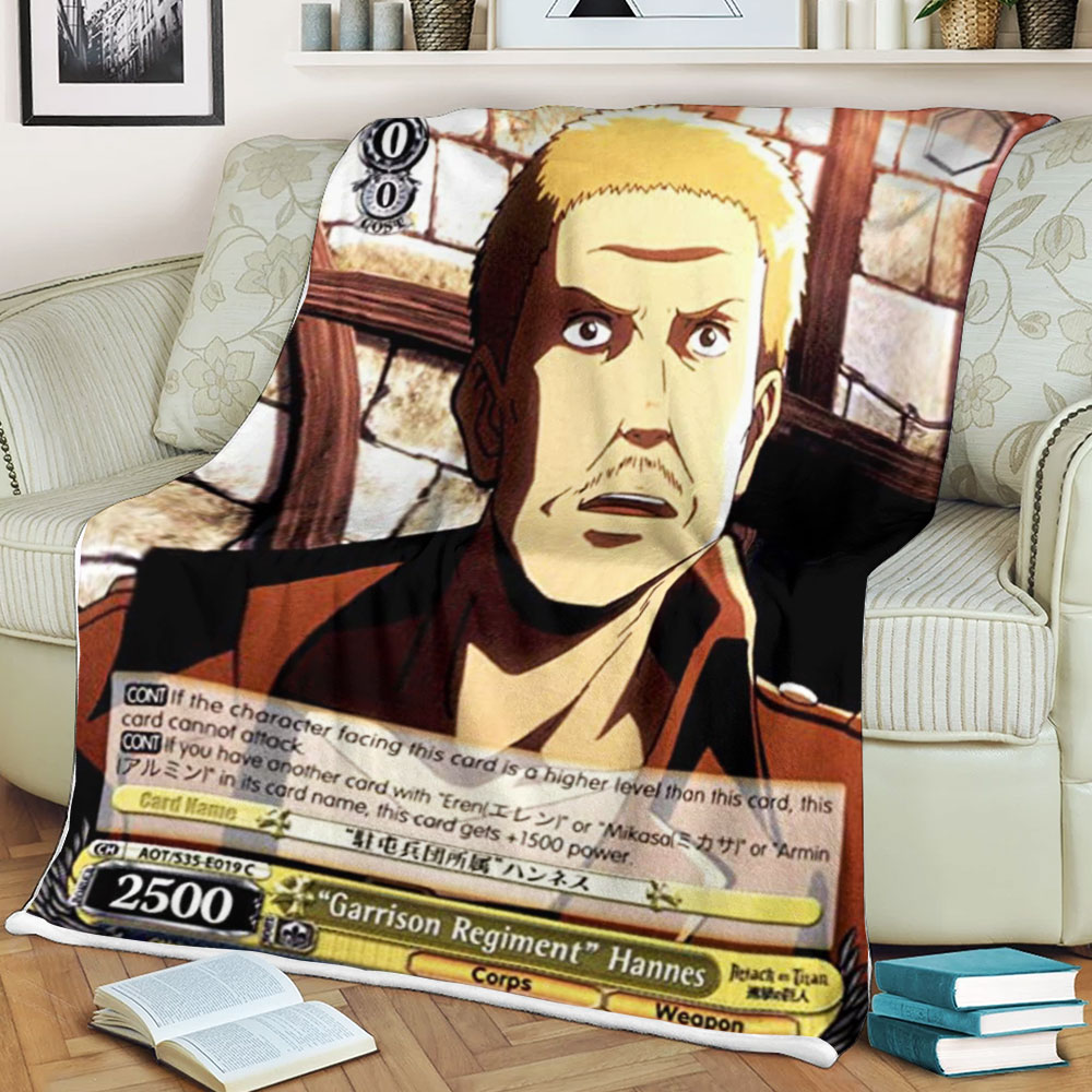 Attack On Titan Garrison Regiment Hannes Blanket Attack On Titan Garrison Regiment Hannes Blanket