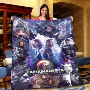Avengers Captain America The Winter Soldier Blanket