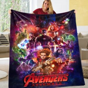 Avengers Endgame Avengers Assemble Blanket