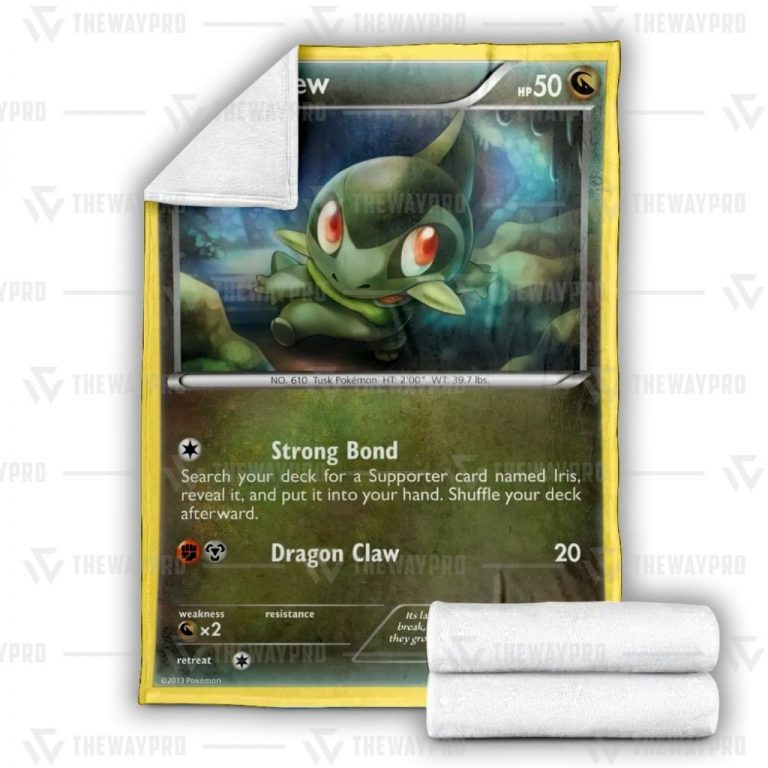 Axew-Pokemon-Blanket-1