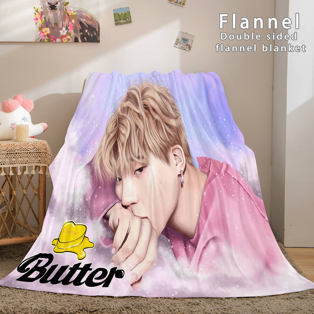 BTS Butter Bangtan Boys Cosplay Blanket 869 BTS Butter Bangtan Boys Cosplay Blanket 869