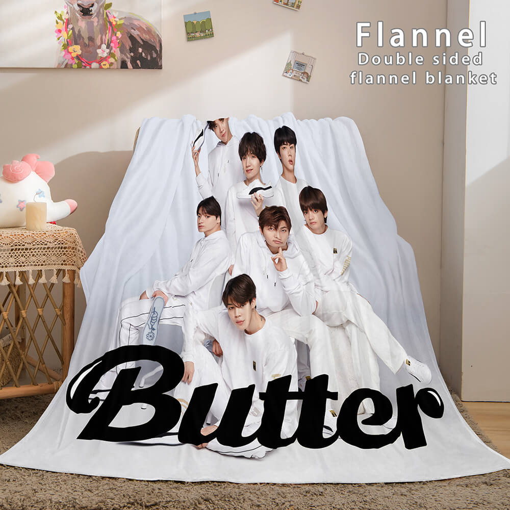 BTS Butter Bangtan Boys Cosplay Blanket 793 BTS Butter Bangtan Boys Cosplay Blanket 793