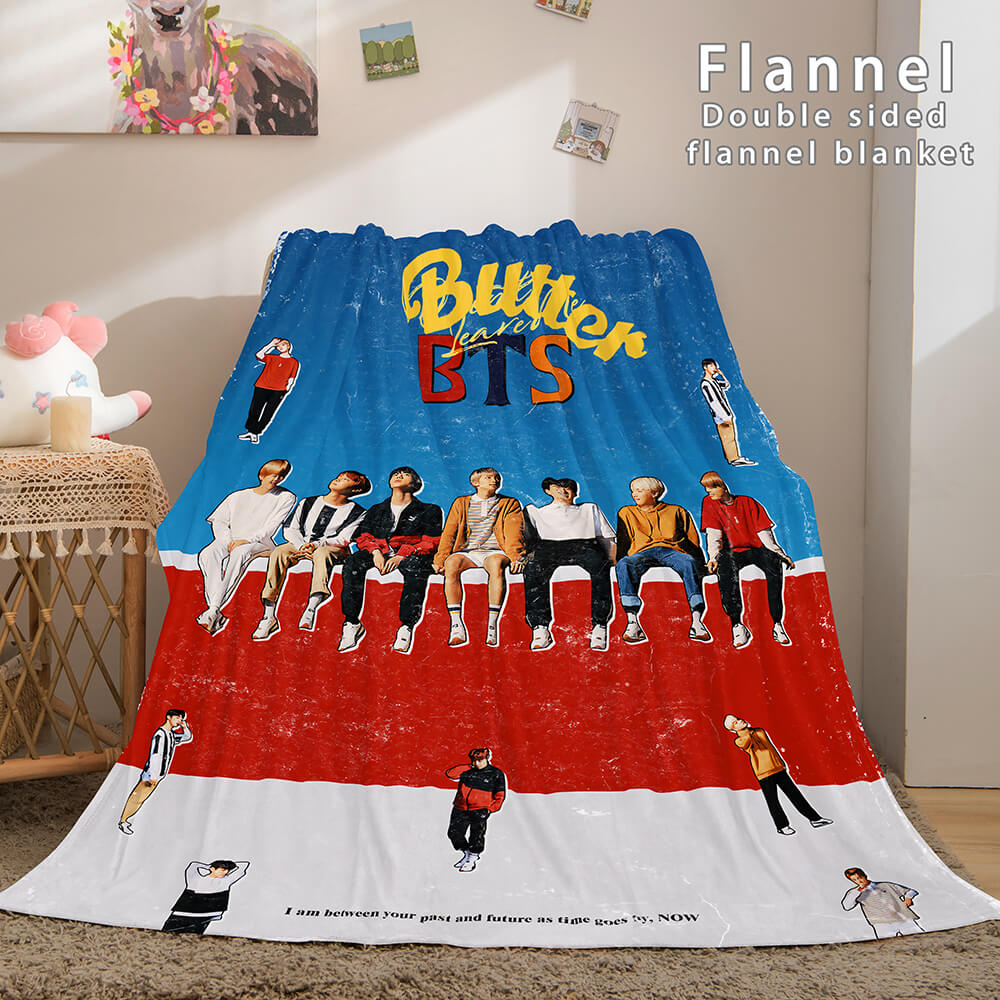 BTS Butter Bangtan Boys Cosplay Blanket 489 BTS Butter Bangtan Boys Cosplay Blanket 489