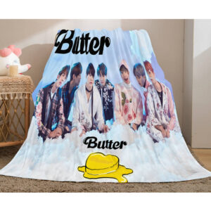 Kpop BTS Butter Bangtan Boys Cosplay Blanket 802