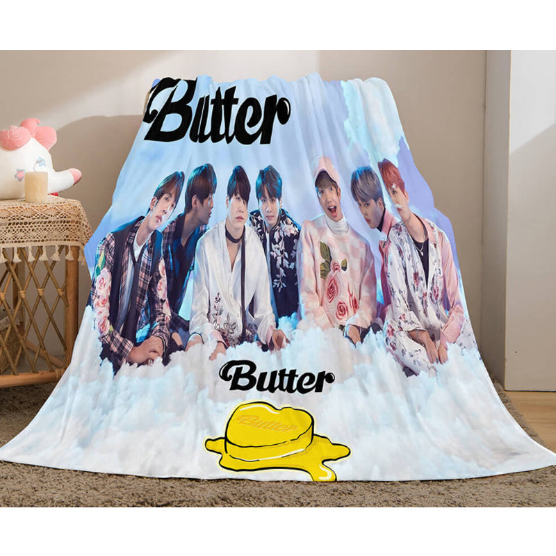Kpop BTS Butter Bangtan Boys Cosplay Blanket 802 Kpop BTS Butter Bangtan Boys Cosplay Blanket 802