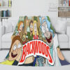 Rick And Morty Blanket 588
