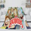 Rick And Morty Super Soft Blanket 323