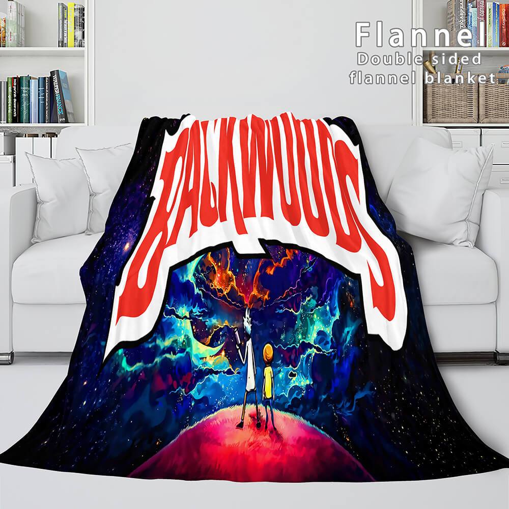 Rick And Morty Super Soft Blanket 338 Rick And Morty Super Soft Blanket 338