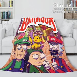 Rick And Morty Blanket 128
