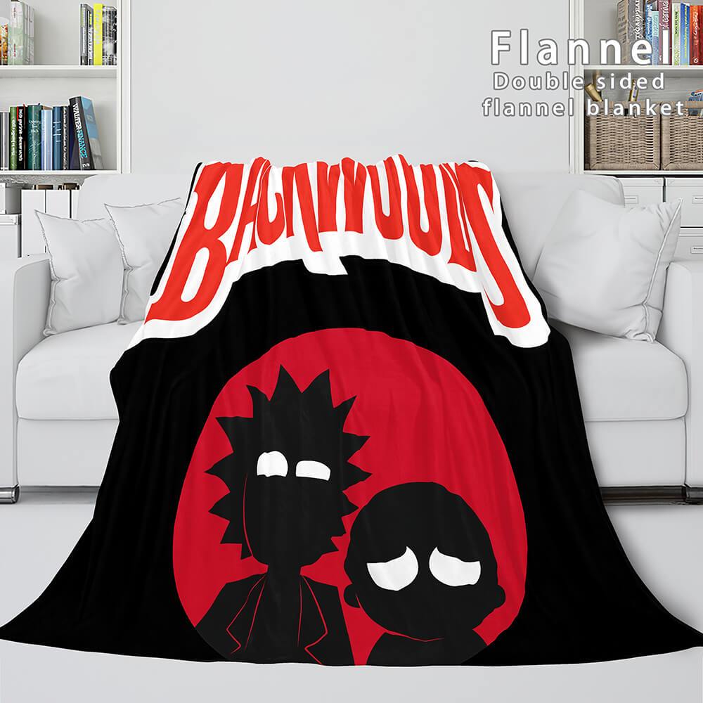 Rick And Morty Super Soft Blanket 480 Rick And Morty Super Soft Blanket 480