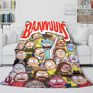 Rick And Morty Blanket 915