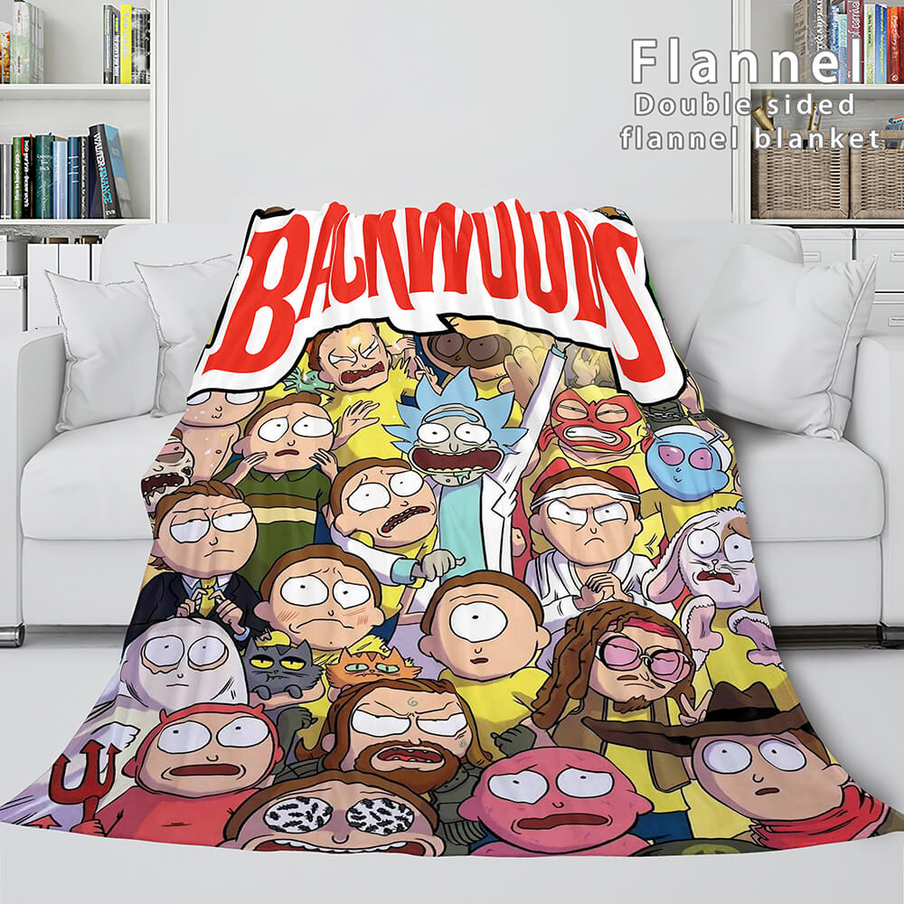 Rick And Morty Blanket 915 Rick And Morty Blanket 915