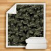 Basenji Camo Blanket