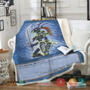 Black Luster Soldier Soft Blanket