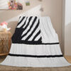 Black and White Blanket 511