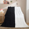 Black and White Blanket 369