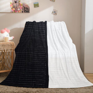 Black and White Blanket 369