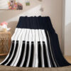 Black and White Blanket 818